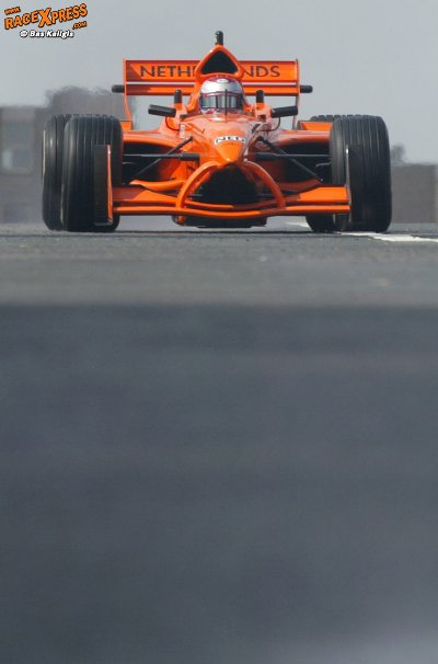 Jos Verstappen op Willemsbrug